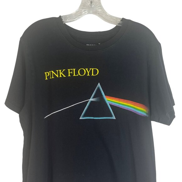 Pink Floyd Band Shirt Concert The Dark Side of the Moon Black Large - Picture 3 of 9